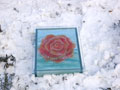 GLAS POIGER | Glasgrabmal . Zeichen der Hoffnung