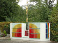 GLAS POIGER | Urnenwandgestaltung Geltolfing